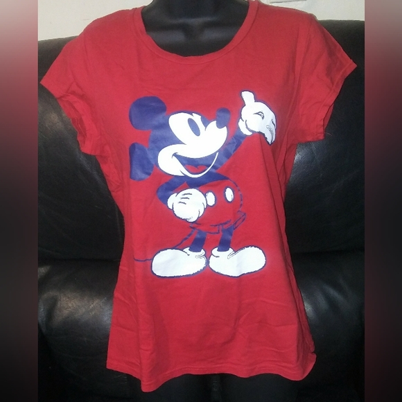 Disney Mickey Mouse Logo Front Short Sleeve T-Shirt main image 1
